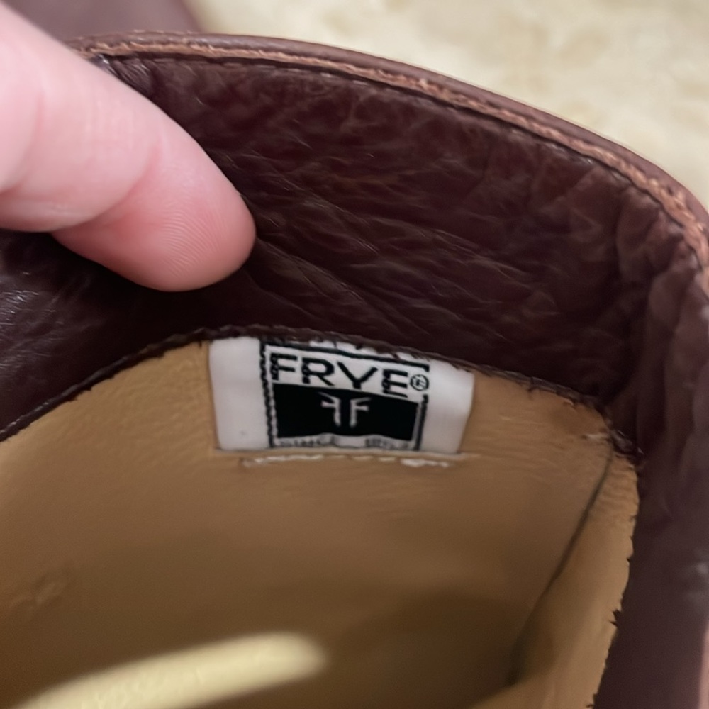 Frye Riding Boots Extended Calf - Picture 7 of 9